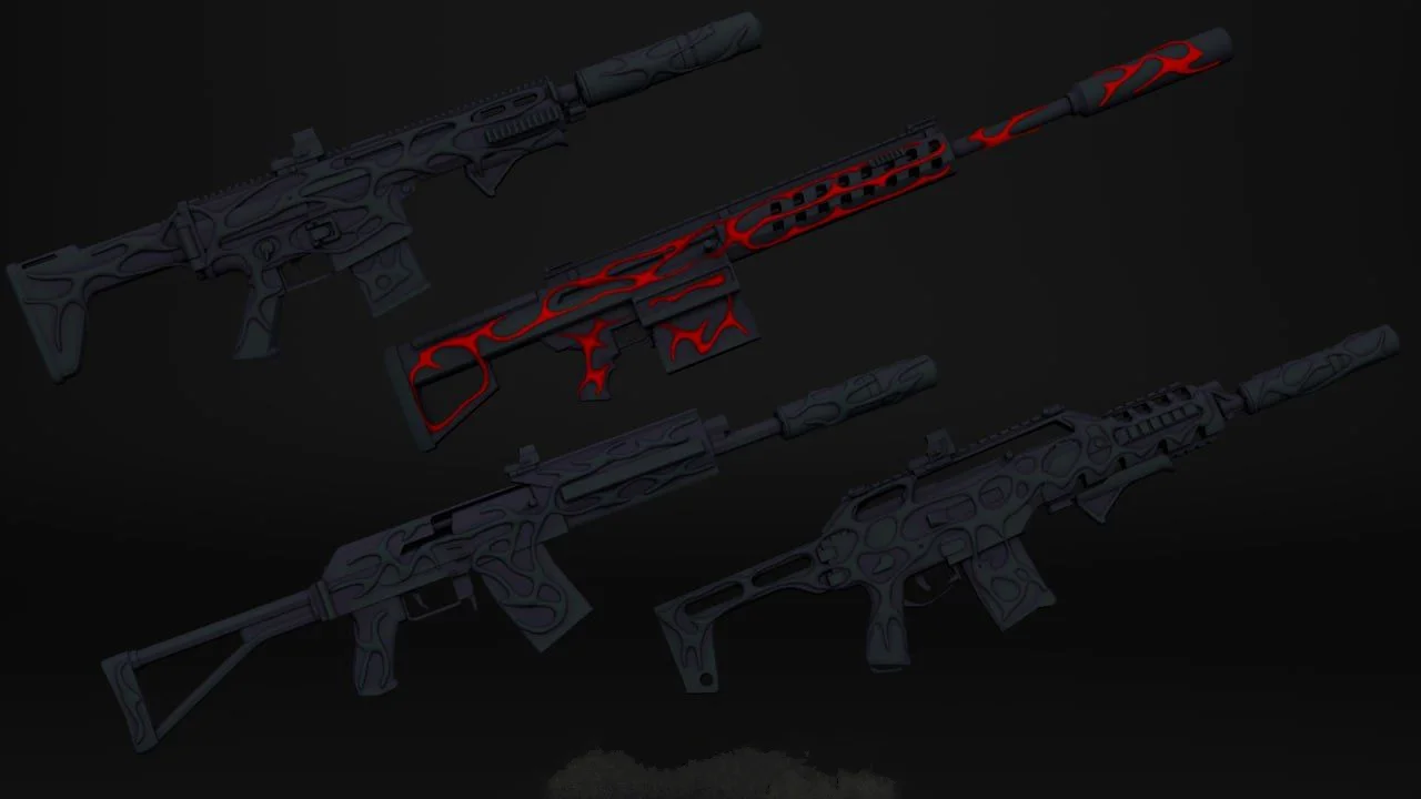 CRY BABY GUNPACK 5 COLOR