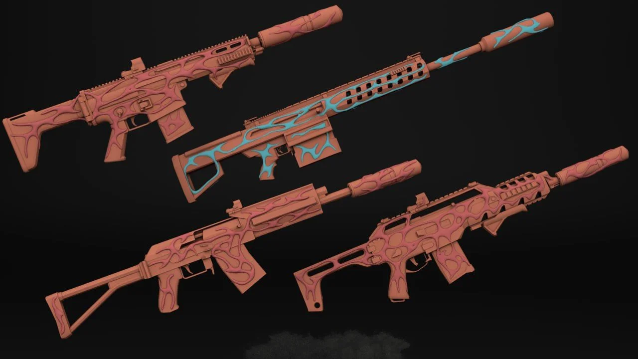 CRY BABY GUNPACK 5 COLOR