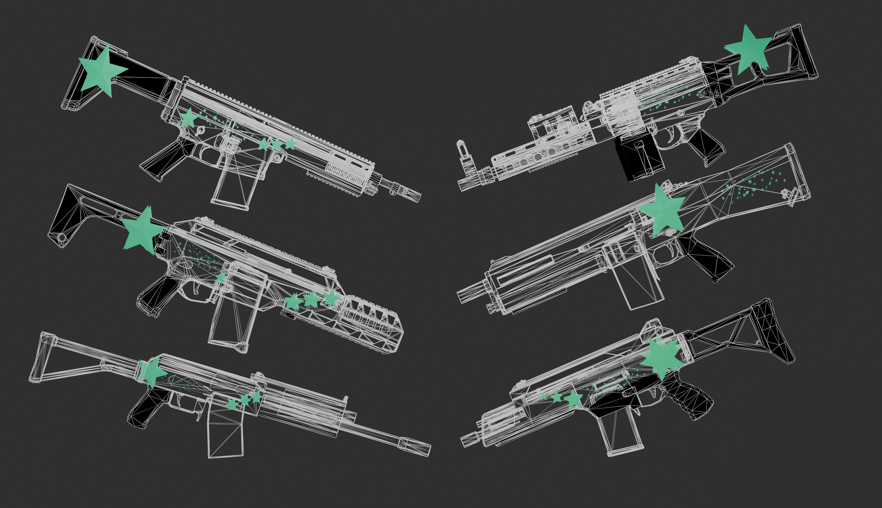 Clear Gun Pack x Sovside