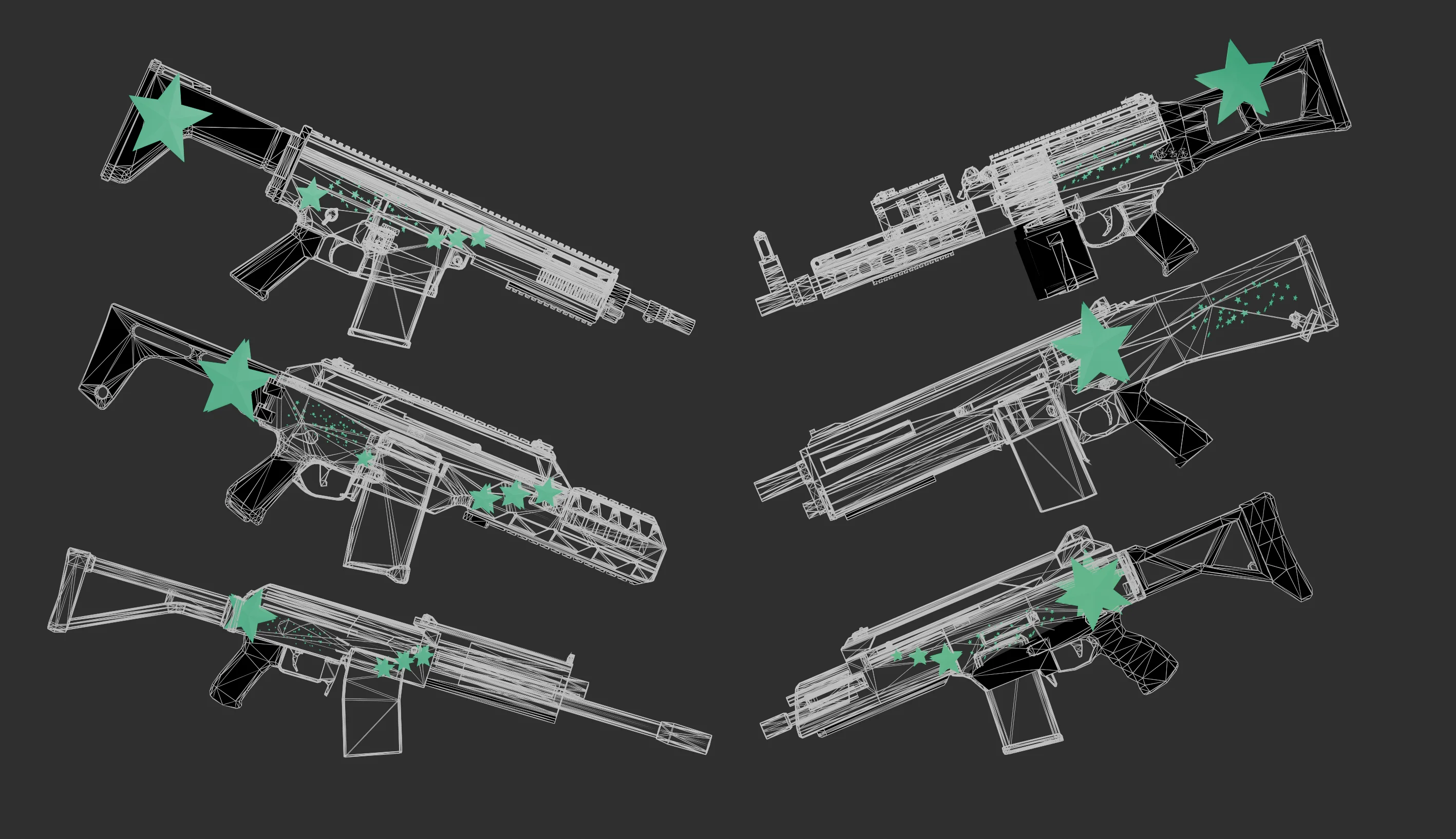 Clear Gun Pack x Sovside