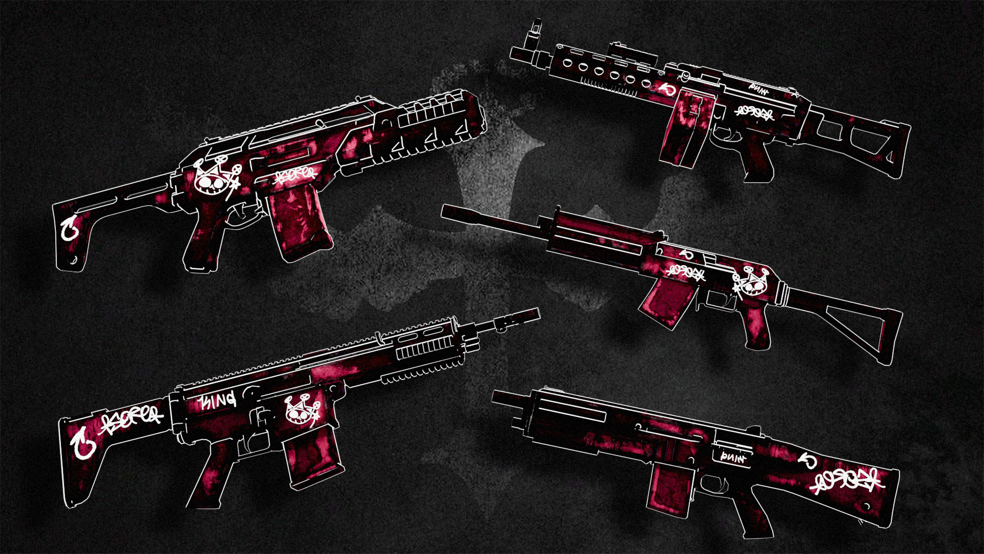 PINK GRAFFITI KILLA GUNPACK x Majestic