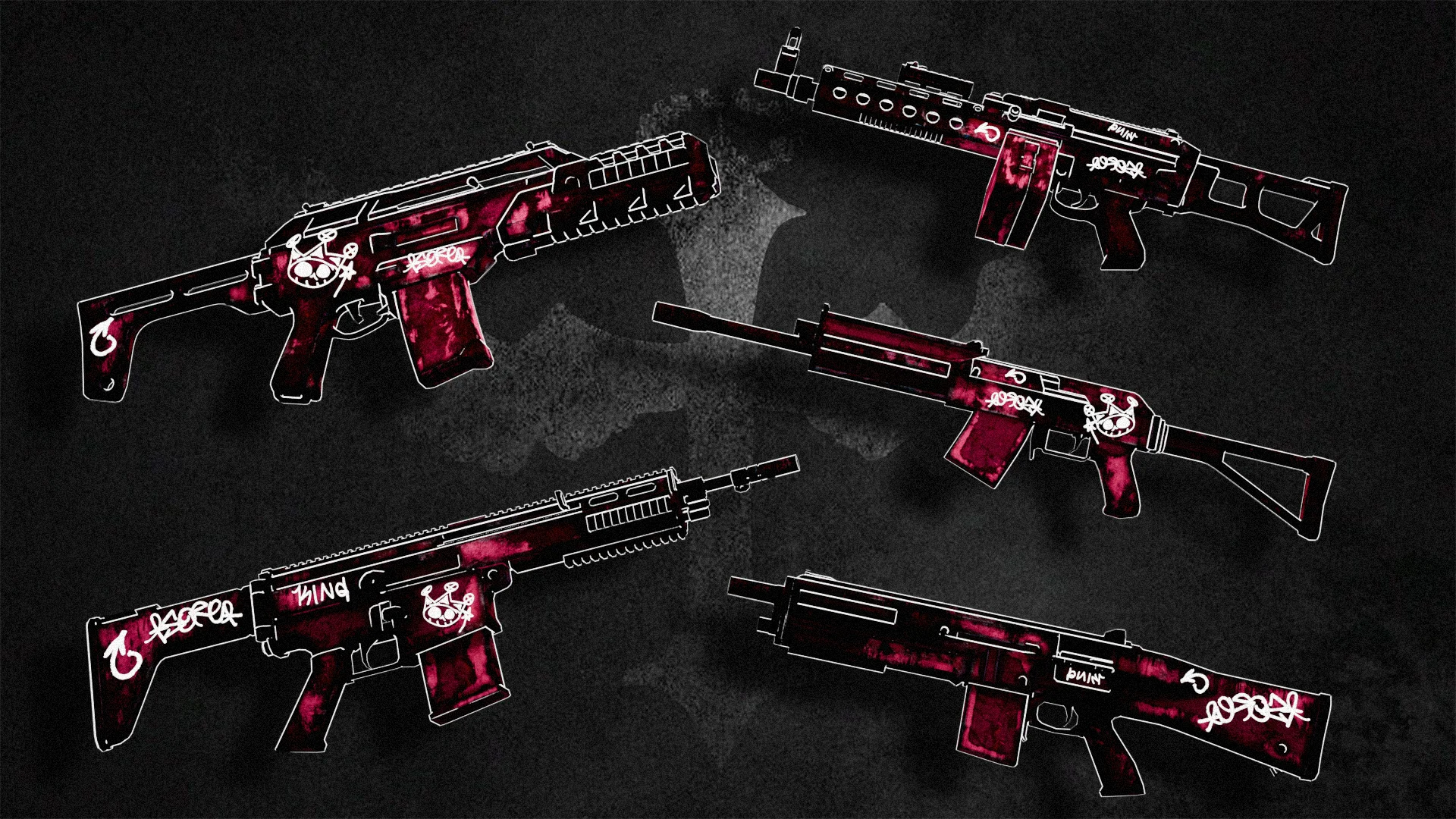 PINK GRAFFITI KILLA GUNPACK x Majestic