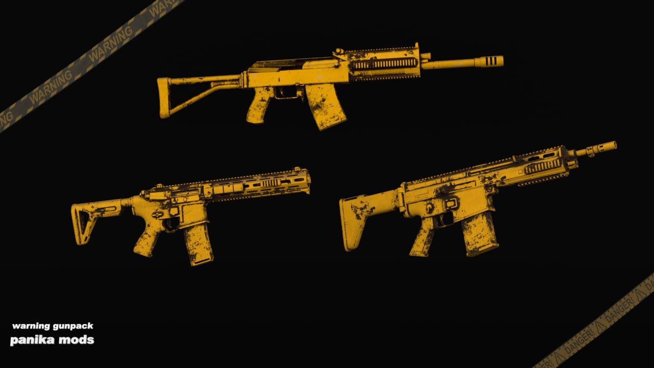 WARNING GUN PACK PANIKA 
