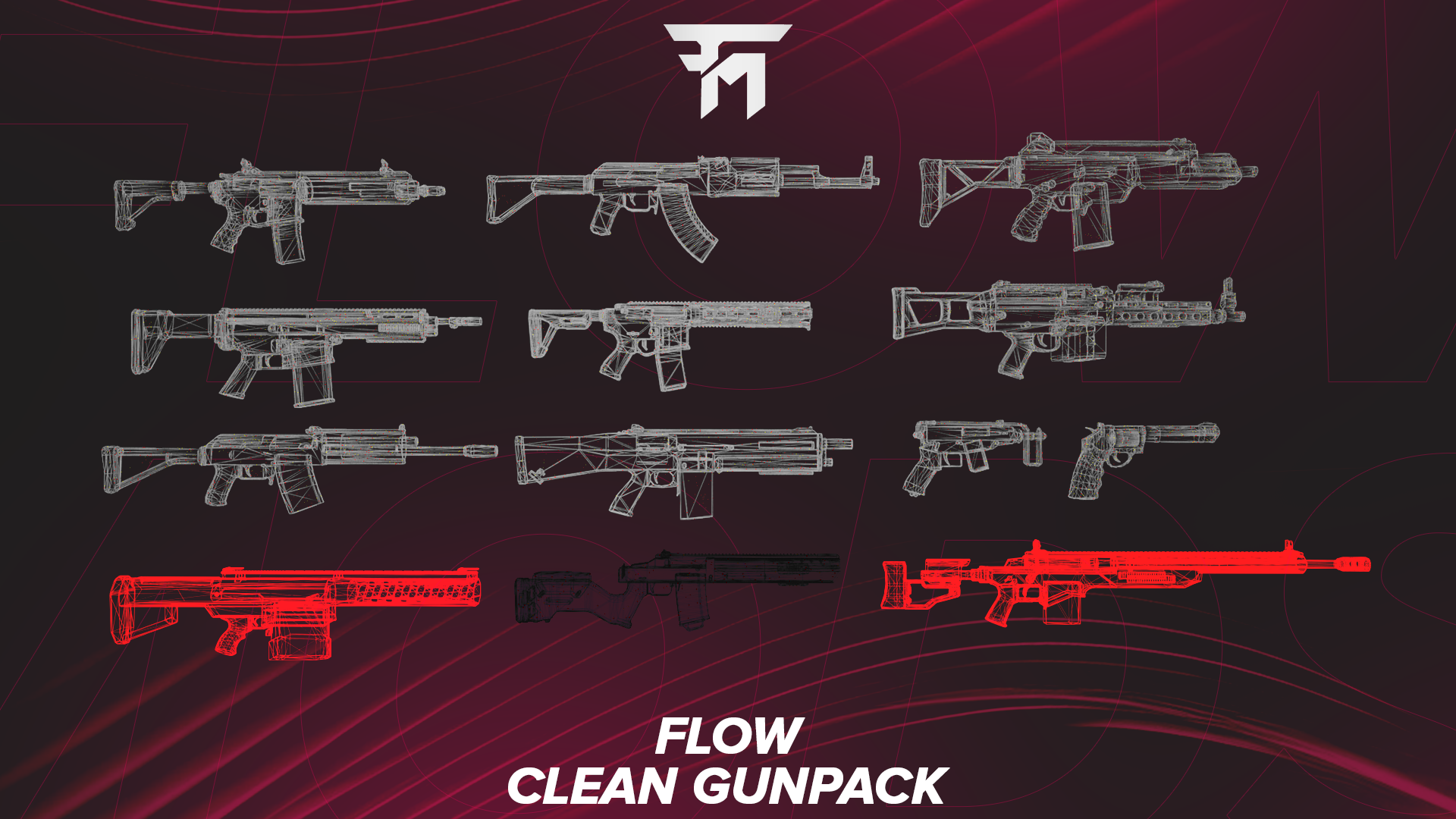 FLOW CLEAN gunpack x MAJETSIC RP