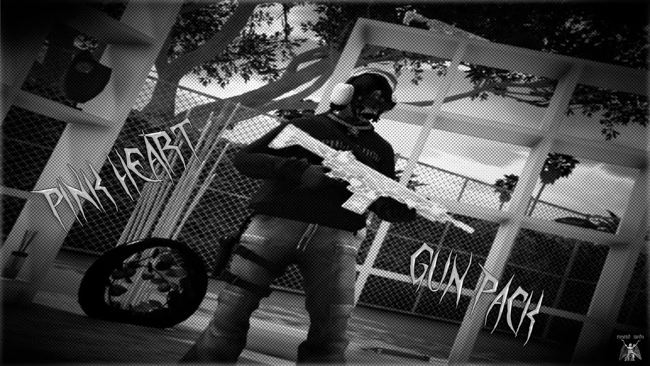 PINK HEART GUNPACK | MAJESTIC / GTA 5 RP