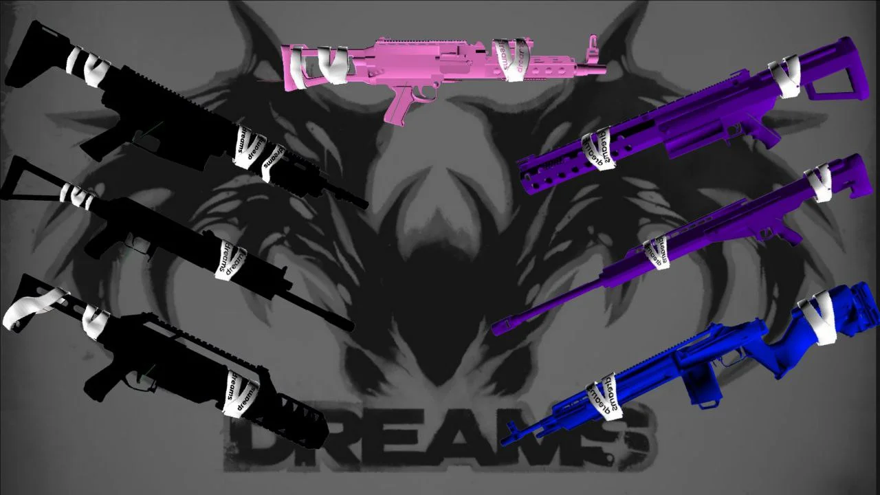 DREAMS GUNPACK BLACK | ALT:V x RAGE MP