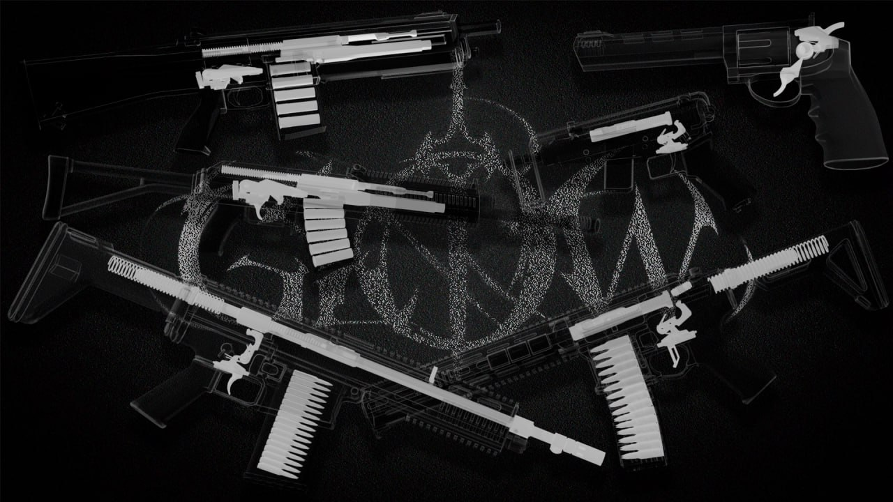 GLOW X-RAY GUNPACK MAJ