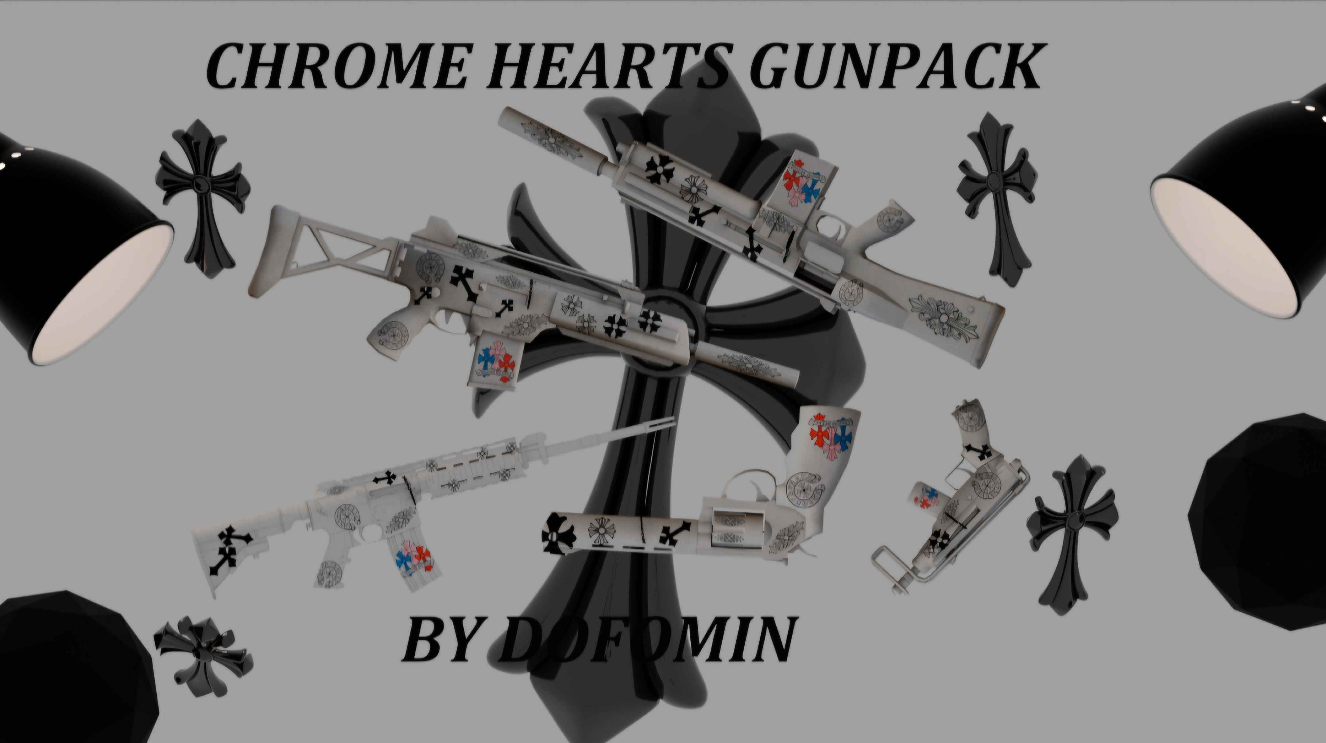CHROME HEARTS GUNPACK