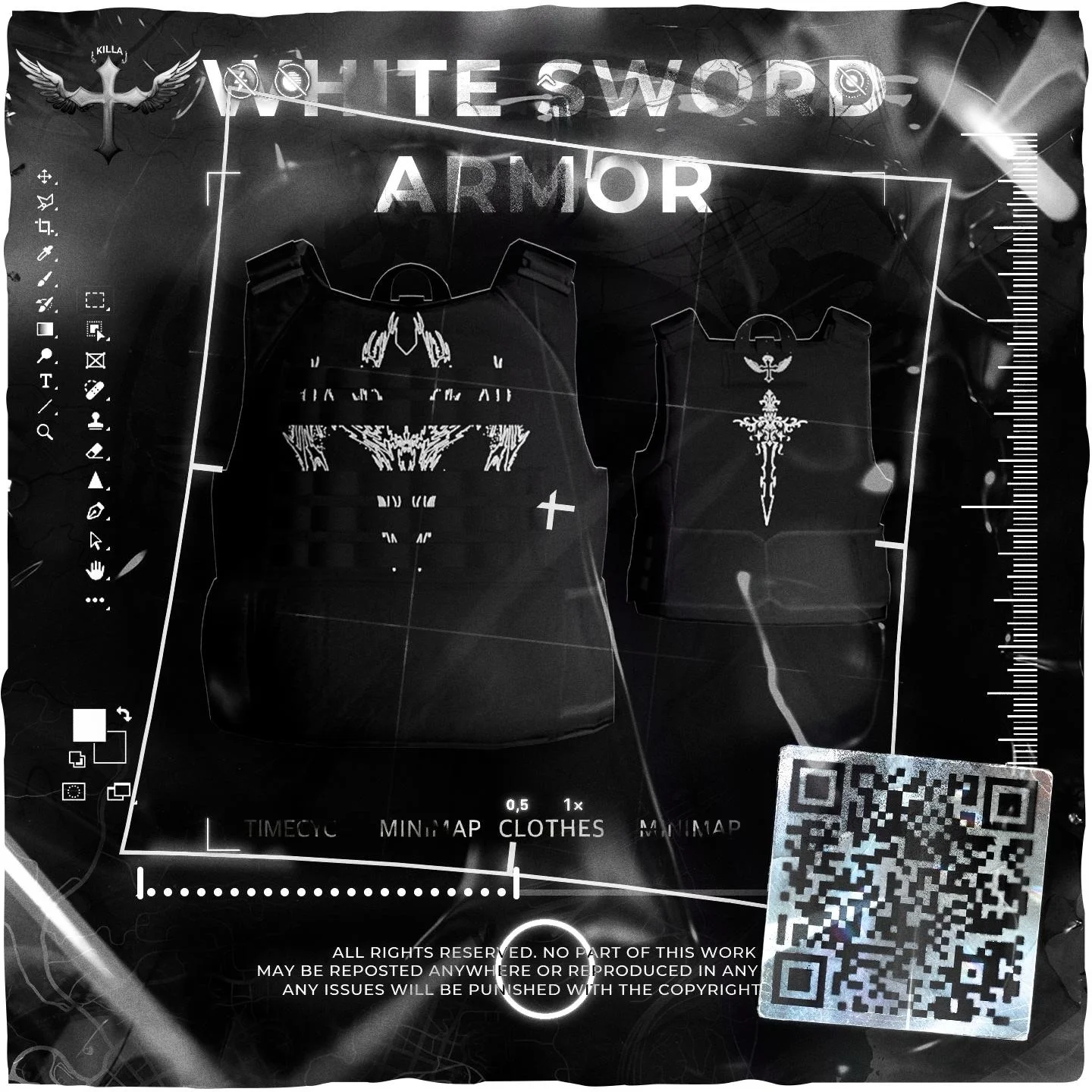 WHITE SWORD ARMOR | MAJESTIC x 5RP 