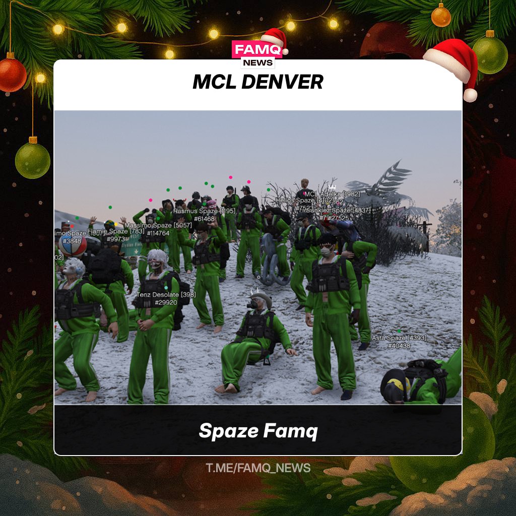 👑 Победителем турнира MCL на сервере Denver становится семья Spaze Famq!