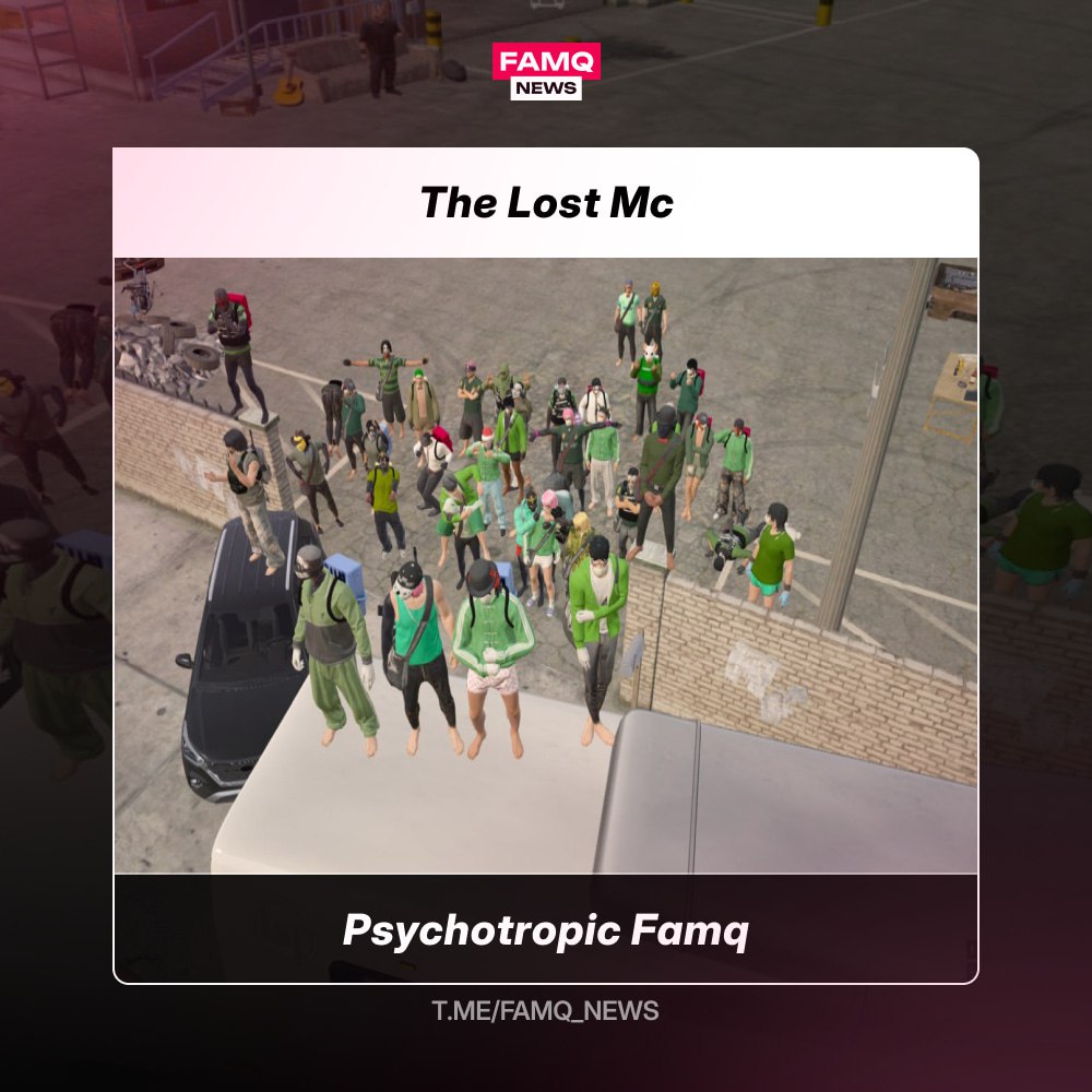 ☄️ Psychotropic Famq успешно захватила последний особняк The Lost MC на сервере Portland