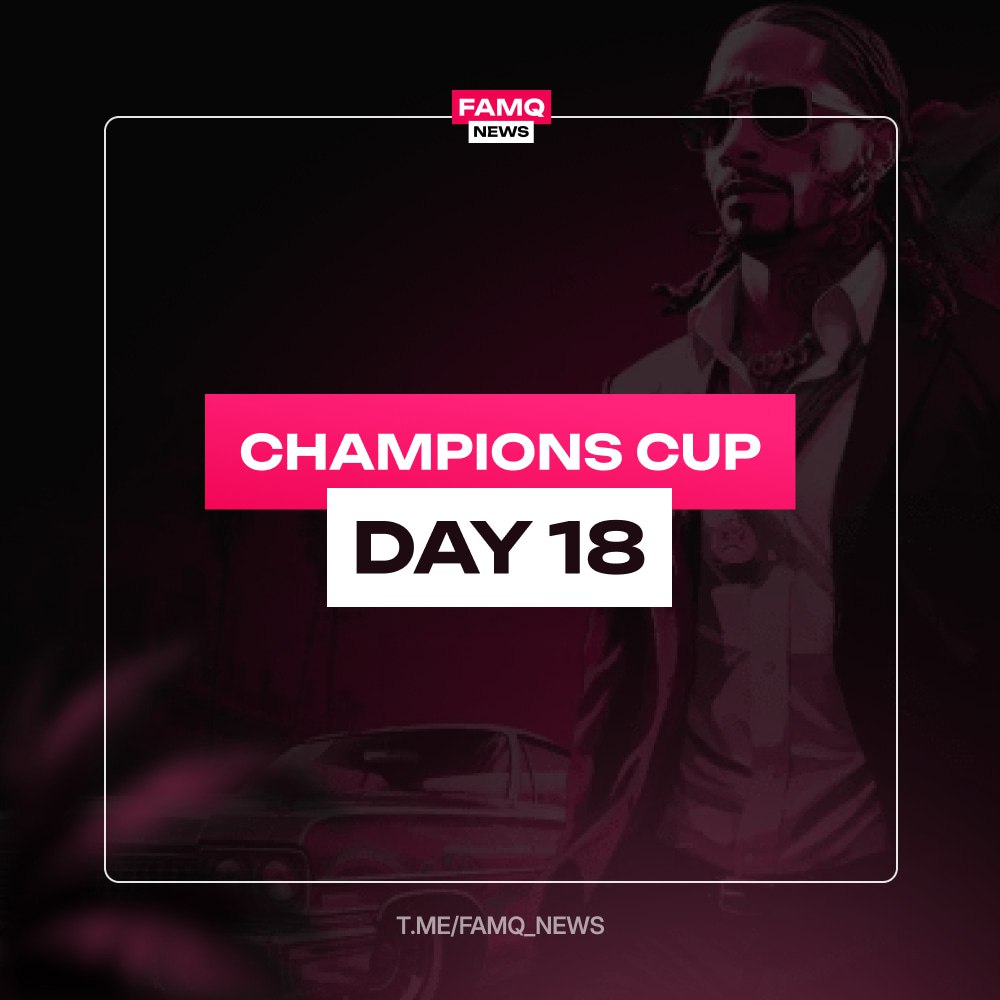 ☄️ Итоги восемнадцатого дня Champions Cup!
